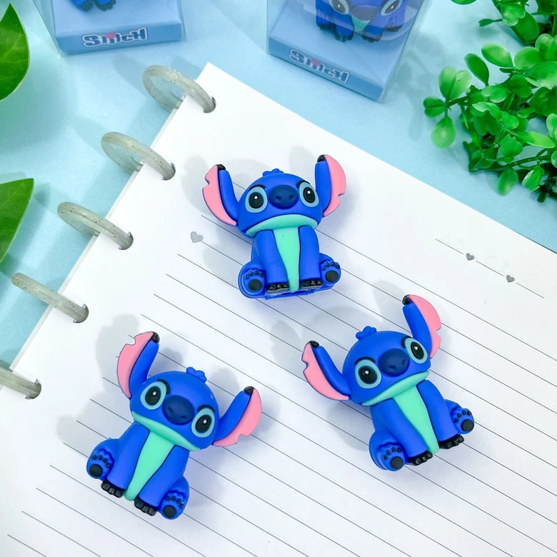 Apontador Colorido 3D Stitch